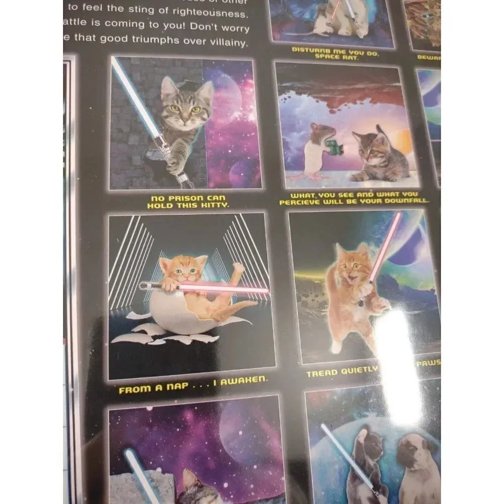 Cat Wars In A Galaxy Not Far Away Cats Rule 2024 Calendar 16 Month